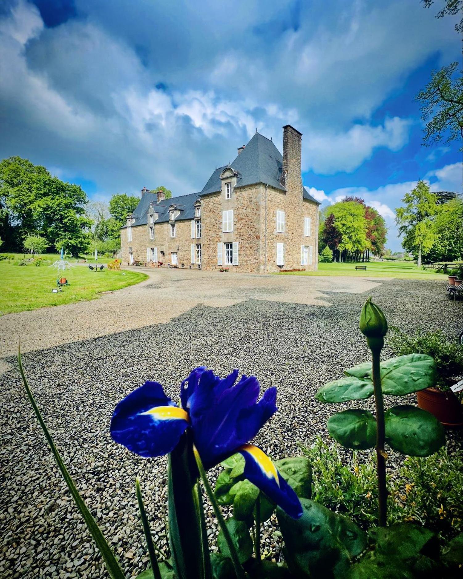 Chambres d'hôtes Château de La Croix Chemin Saint-Leger-des-Pres Exterior foto
